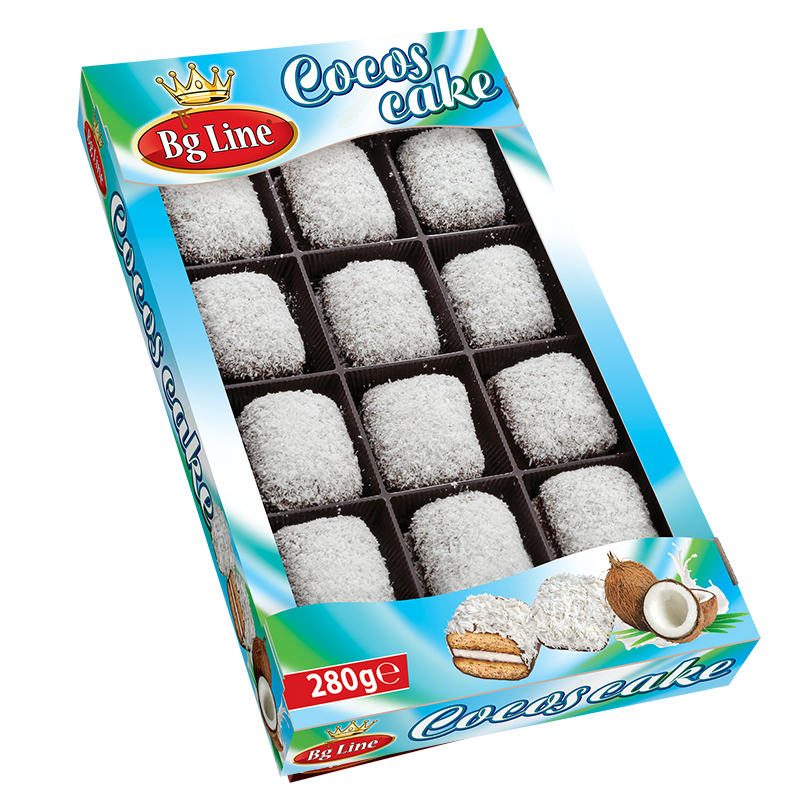 BG LINE PRAJITURA COCONUTS 280GR5BAX